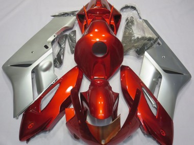 04-05 Argent Rouge CBR1000RR Carénage Moto