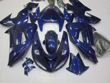 06-07 Bleu Profond ZX10R Carénage Moto