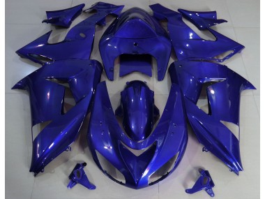 06-07 Plaine Bleu Profond ZX10R Carénage Moto