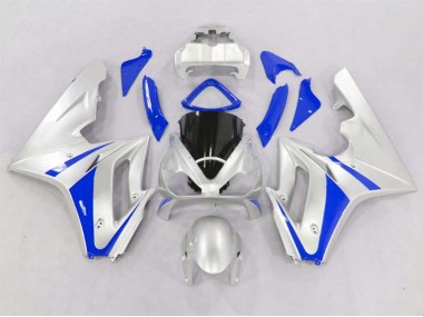 06-08 Argent & Bleu Daytona 675 Carénage Moto