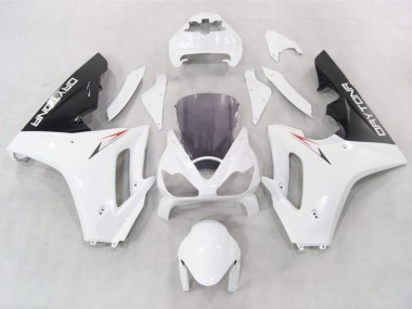 06-08 Blanc Avec Bas Noir Daytona 675 Carénage Moto