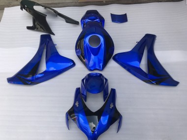 08-11 Bleu Brillant Brillant CBR1000RR Carénage Moto