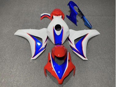 08-11 Brillant Rouge & Bleu CBR1000RR Carénage Moto