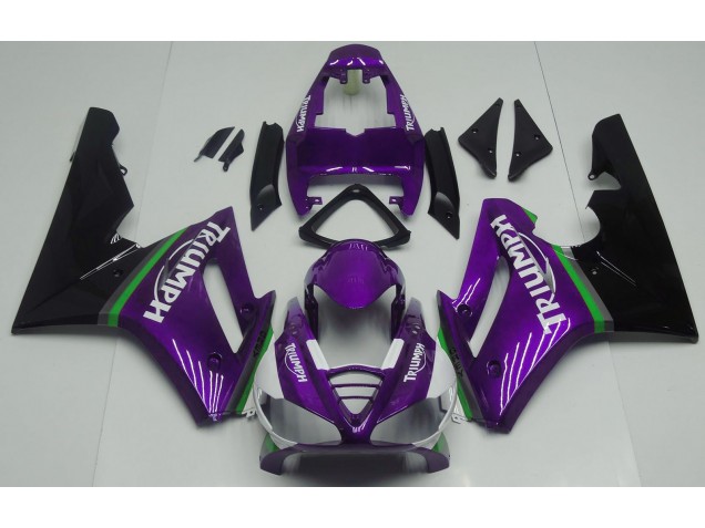 09-12 Violet Brillant Daytona 675 Carénage Moto