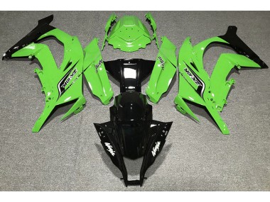 11-15 Vert Brillant & Logos ZX10R Carénage Moto