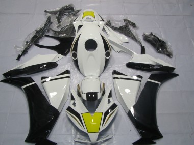 12-16 Noir & Blanc CBR1000RR Carénage Moto