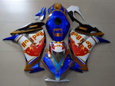 12-16 Rouge Taureau Bleu & Or CBR1000RR Carénage Moto