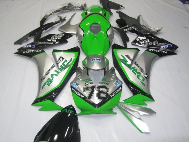 12-16 Vert Argent CBR1000RR Carénage Moto