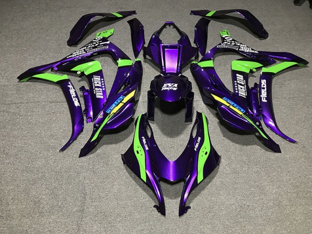 16-19 Violet Perle Trickstar ZX10R Carénage Moto