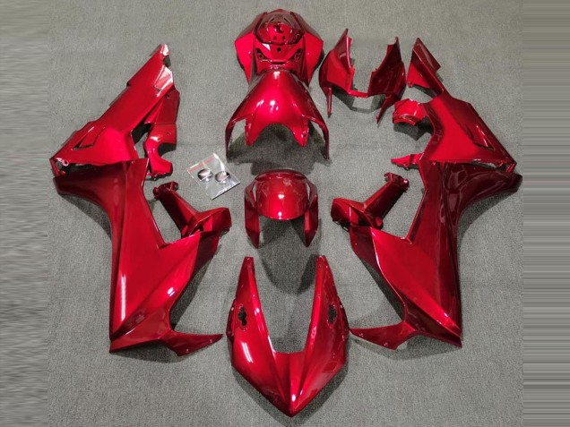 17-23 Brillant Rouge Profond CBR1000RR Carénage Moto