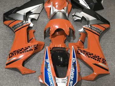 17-23 Orange Brillant & Bleu CBR1000RR Carénage Moto